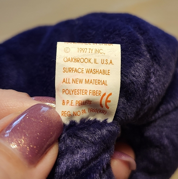 Princess Diana Ty Beanie Baby Bear - Picture 7 of 16